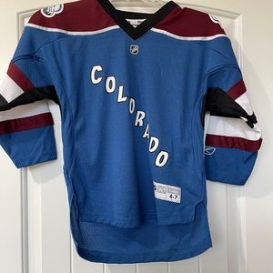 NWOT Children’s Colorado Avs Hockey Jersey